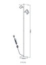 Globo podna lampa 57919S