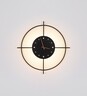 Globo zidna lampa crna 78283