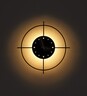 Globo zidna lampa crna 78283
