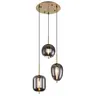 Globo luster I Blacky Messinggarbe fi fi 46 cm 15345-3MM