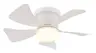 Globo stropni ventilator bijela 03609W