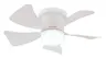 Globo stropni ventilator bijela 03609W