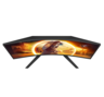 AOC gaming monitor CQ32G4VE zakrivljeni, 31.5", QHD, Fast VA, 300 cd/m2, Adaptive Sync, HDR10, 180Hz, 0.5ms