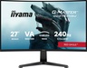 IIYAMA G-Master Red Eagle gaming monitor GC2784HSU-B1 zakrivljeni, 27", FullHD, VA, 350 cd/m2, AMD FreeSync Premium, HDR10, 240Hz, 0.7ms