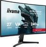 IIYAMA G-Master Red Eagle gaming monitor GC2784HSU-B1 zakrivljeni, 27", FullHD, VA, 350 cd/m2, AMD FreeSync Premium, HDR10, 240Hz, 0.7ms