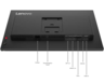 Lenovo ThinkVision T24-40 monitor, 23.8", FullHD, IPS, 250 cd/m2, 120Hz, 4ms