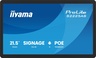 IIYAMA monitor S2225AS-B1P, 21.5", FullHD, IPS Touch, 500 cd/m2, Android 14, 4GB RAM, 32GB memorije, 14ms