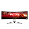AOC AGON gaming monitor AG493UCX2 zakrivljeni, 49", DQHD, VA, 400 cd/m2, AMD FreeSync Premium Pro, HDR400, 165Hz, 1ms