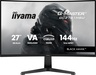 IIYAMA G-Master gaming monitor GC2781HSU-B1 zakrivljeni, 27", FullHD, VA, 350 cd/m2, AMD FreeSync, 144Hz, 1ms