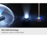 SAMSUNG Micro RGB televizor MRE85R85HAUXXH, 4K Ultra HD, Smart TV, Tizen™, NQ4 AI procesor, Motion Xcelerator 144Hz, Dolby Atmos®, Crni