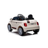 Prince Toys dječiji auto na akumulator Fiat 12 V, bijeli, 49966