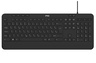 MS žična tastatura Desk KC-110, USB, HR layout, crna