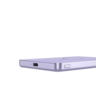 Xiaomi Powerbank, SuperSlim, PB 5000 mAh, ljubičasta, USB-C x1, bežično punjenje