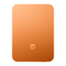 Xiaomi Powerbank UltraThin PB 5000 mAh, USB-C x1, bežično punjenje, orange