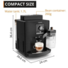 KRUPS aparat za espresso kafu EA5028E0 Intensity Milk, automatski