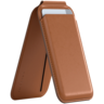 Satechi Vegan-Leather Magnetic Wallet Stand magnetni novčanik i stalak, smeđi
