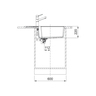 Franke sudoper Urban Black Collection UBG 611-78 XL crna mat