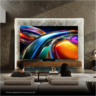 Hisense RGB MiniLED 85UR9S, 4K Ultra HD, Smart TV, VIDAA U9, Smart OS, 170 Hz, 4.1.2 surround (90W), Bez odsjaja i refleksije, Osvjetljenje do 5000 nita, USB-C, Crni