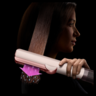 Dyson pegla za kosu Airstrait s integriranim češljem Ceramic Pink/Rose Gold