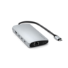 Satechi USB-C multiport adapter 8K s Ethernet V3 - srebrna