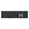 Satechi tanki X3 Bluetooth s pozadinskim osvjetljenjem bežični tastatura - HU - svemirsko siva