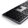 Satechi tanki X3 Bluetooth s pozadinskim osvjetljenjem bežični tastatura - HU - svemirsko siva