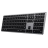 Satechi tanki X3 Bluetooth s pozadinskim osvjetljenjem bežični tastatura - HU - svemirsko siva