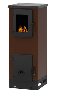 Alfa peć VULKAN S Smeđa