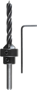 KWB Svrdlo za drvo s odvojivim upuštačem i graničnikom 3 mm