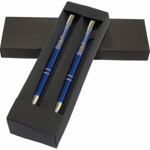 Set kemijska olovka i teh.ol.  Essex plavi, 10 kom