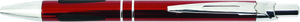 Olovka kemijska Milano metal crvena, 50 kom
