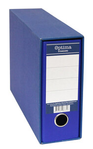 Registrator s kutijom A5 široki OPTIMA Standard plavi
