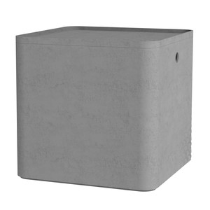 CURVER kutija za spremanje - BETON XL, s poklopcem (28 x 28 x 27 cm)