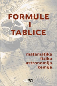 Formule i tablice, matematika, fizika, kemija i astronomija