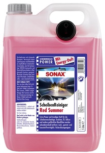 Tekućina za staklo ljetna Red energy 5L Sonax