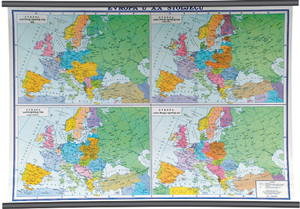 Karta Europa u 20. stoljeću