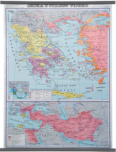 Karta Grčka u starom vijeku