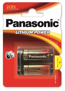 PANASONIC baterije 2CR-5L/1BP, Photo Lithium
