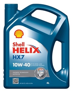 Olje Shell Helix HX7 10W40 4L