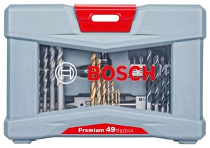 BOSCH 49 komadni Premium set svrdla i bitova