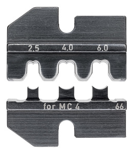 KNIPEX čeljusti za solarne konektore mc4 /2,5-6,00 mm2