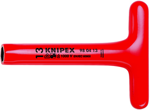 KNIPEX nasadni ključ sa t-ručicom 13mm 1000v