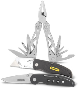 STANLEY višenamjenski nož + džepni nož STHT0-71028