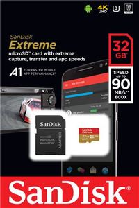 Memorijska kartica SanDisk Extreme microSDHC 32GB + Adapter