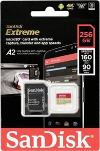 Memorijska kartica SanDisk MicroSDXC Extreme + SD Adapter 256GB