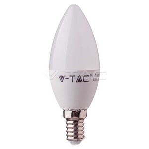 V-TAC LED žarulja - SAMSUNG čip 5.5W E14 plastična svijeća 3000K