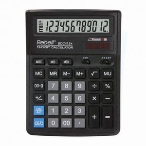 Kalkulator Komercijalni Rebell BDC412