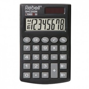 Kalkulator Komercijalni Rebell SHC208 black