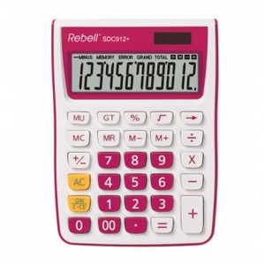 Kalkulator Komercijalni Rebell SDC912 Pink