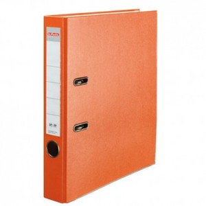 Registrator samostojeći A4, 5 cm, maX.file protect, Herlitz, narančasti